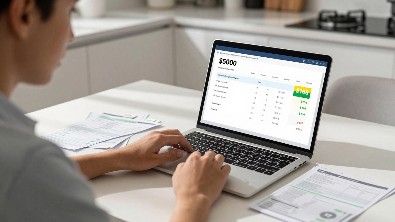 How much would a monthly payment be on a $5000 personal loan?