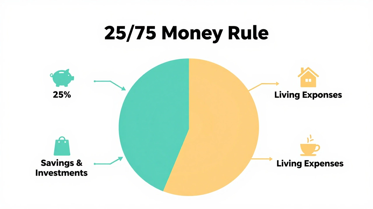 What Is the 25/75 Money Rule? A Simple Budgeting Guide